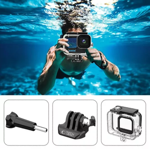 Tech-protect Ga200 Vízálló Tok Gopro Hero 9 / 10 / 11 / 12 / 13 át-5906302371785 2 kép