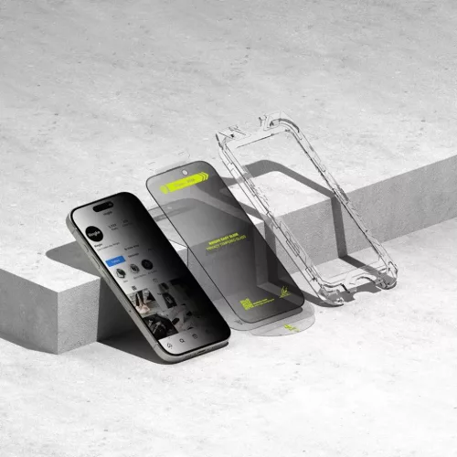 Ringke Easy Slide két darabos privát üvegfólia Samsung Galaxy S25-8800274968455 4 kép