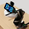 Dudao A11Pro+ 15W-os 3 az 1-ben töltőállomás Telefonhoz/Okosóráh-6976625332571 6 kép