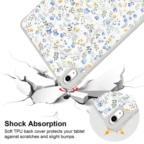 Tech-protect SC Pen iPad 10.9” 2022 / 11” 2025 Tavaszi Virágok to-5906302363193 5 kép