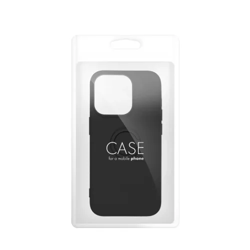 SZILIKON GYŰRŰ tok iPhone 16e (SE 4 2025) /17e fekete tok-5903396380396 8 kép