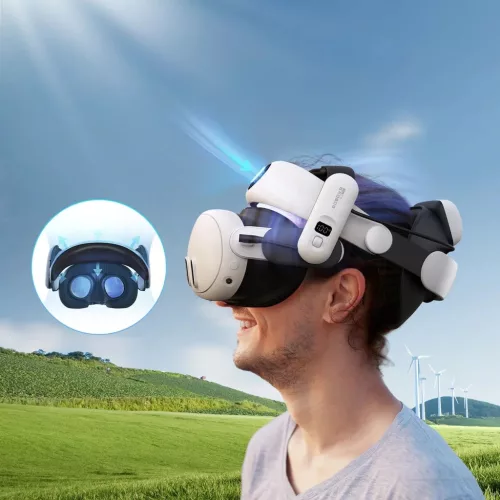 BoboVR S3 Pro tehermentesítő pánt Meta Quest 3 VR szemüveghez + B1-6937267000372 5 kép