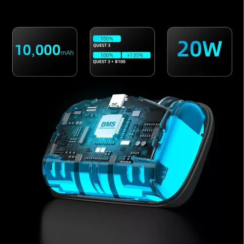 BoboVR S3 Pro tehermentesítő pánt Meta Quest 3 VR szemüveghez + B1-6937267000372 7 kép