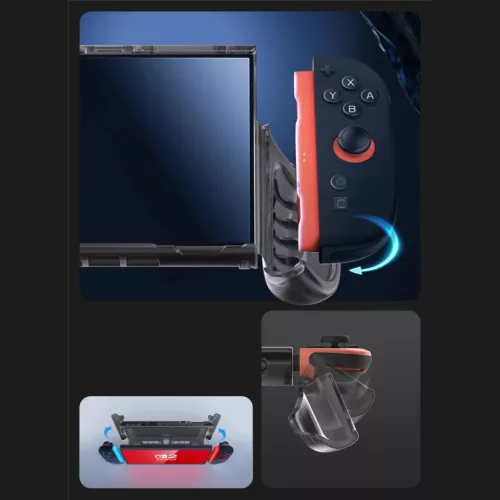  Nintendo Switch 2 Deres Fekete Supcase Crystal tok-843439157392 3 kép