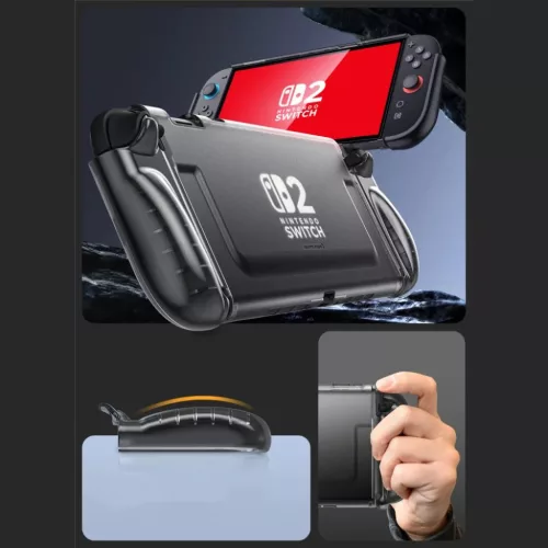  Nintendo Switch 2 Deres Fekete Supcase Crystal tok-843439157392 5 kép