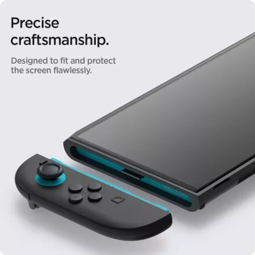 Spigen Glas.tr "ez Fit" 2-pack Nintendo Switch 2 átlátszó üvegfól-8800283312881 9 kép