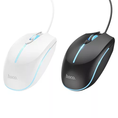 HOCO gaming vezetékes USB A számítógépes egér 2400 dpi GM37 feke-6942007647953 4 kép