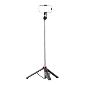 Selfie stick WC1Y3S teleszkópos tripod 1,3 m telefontartóval - feket-5907769360602 2 kép