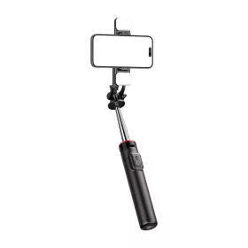 Selfie bot WC13YDS teleszkópos tripod 1,3m dupla lámpával és telef-5907769360619 2 kép
