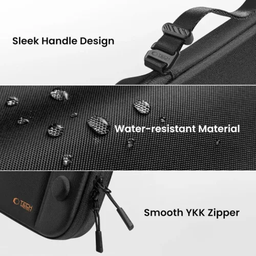 Tech-protect Slim Pouch Nintendo Switch 2 Fekete tok-5906302318988 8 kép