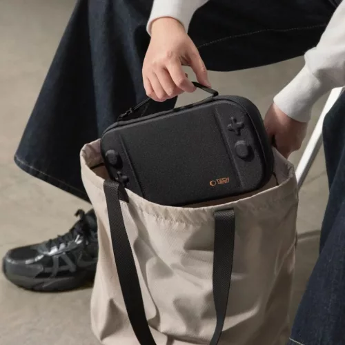 Tech-protect Slim Pouch Nintendo Switch 2 Fekete tok-5906302318988 9 kép