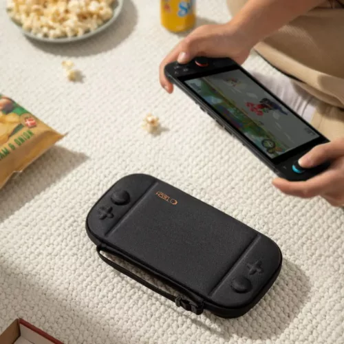 Tech-protect Slim Pouch Nintendo Switch 2 Fekete tok-5906302318988 10 kép