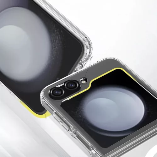  Galaxy Z Flip 6 / 7 Tech-protect Flexair Hybrid Magsafe Átlátszó t-5906302330621 4 kép