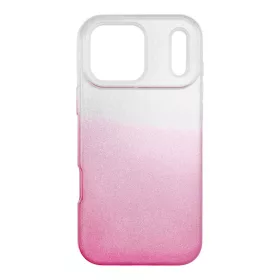  iPhone 17 Pro Max átlátszó rózsaszín SHINING tok-5903396407727 1 kép