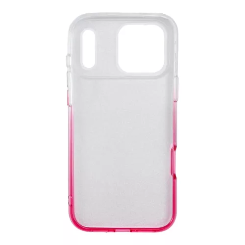  iPhone 17 Pro Max átlátszó rózsaszín SHINING tok-5903396407727 6 kép