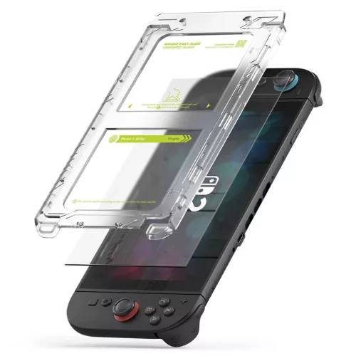 Ringke Easy Slide 2-csomag Nintendo Switch 2 Átlátszó üvegfólia-8800293858829 2 kép