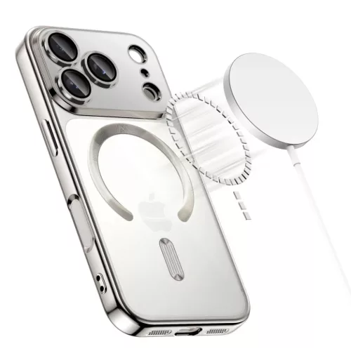 iPhone 17 Pro Max Tech-protect Magflex Magsafe tok csillogó ezüst-5906302334605 2 kép