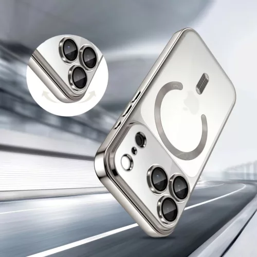 iPhone 17 Pro Max Tech-protect Magflex Magsafe tok csillogó ezüst-5906302334605 4 kép