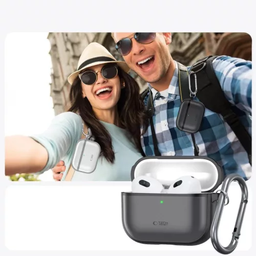 Tech-protect Magmat Apple Airpods Pro 3 Matte Black-5906302333196 7 kép