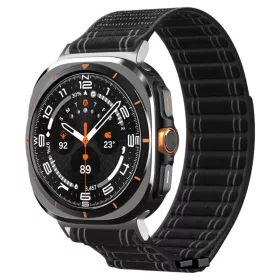   Samsung Galaxy Watch Ultra 2024-2026 (47mm) Spigen WBF0 szíj Fekete