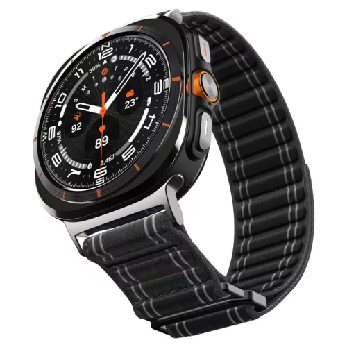 Samsung Galaxy Watch Ultra 2024/2025 (47mm) Spigen WBF0 szíj Fekete-8800283312805 2 kép