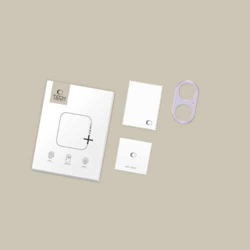 iPhone 17 Tech-Protect Camalloy Fit+ levendula színű üvegfólia-5906302334087 5 kép