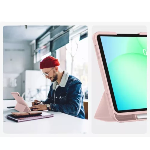 Samsung Galaxy Tab A9 / A11 8.7 X110 / X115 / X133 / X135 tok Pink-5906302334971 7 kép