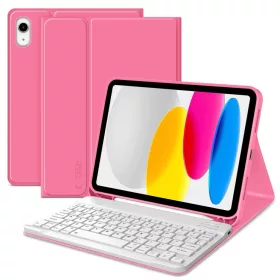   iPad 10.9” 2022 / 11” 2025 tok Tech-protect Sc Pen + Keyboard Magenta
