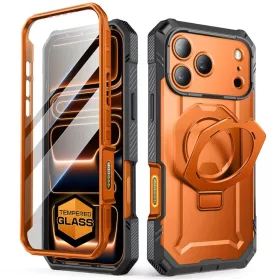   iPhone 17 Pro Max Supcase Ub Grip Pro Mag Magsafe tok Átlátszó/korall