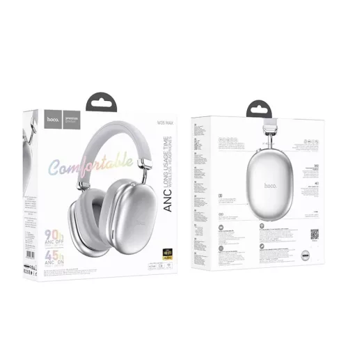 HOCO W35 Max vezeték nélküli Bluetooth fejhallgató fehér-6942007631297 5 kép