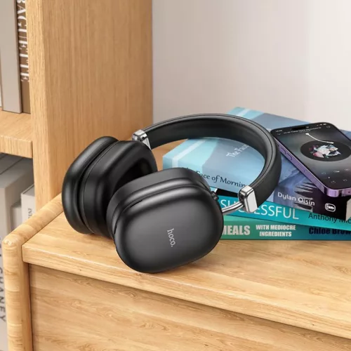HOCO W35 Max Bluetooth vezeték nélküli fejhallgató ANC fekete-6942007631280 4 kép
