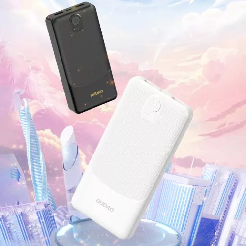 Powerbank Dudao K10 10000mAh 2.4A 2 x USB-A - fehér-6977196682157 2 kép