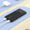 Powerbank Dudao K10 10000mAh 2.4A 2 x USB-A - fehér-6977196682157 5 kép