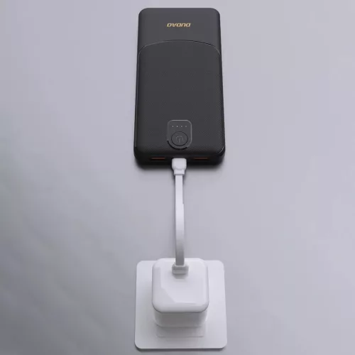 Powerbank Dudao K10 10000mAh 2.4A 2 x USB-A - fehér-6977196682157 7 kép
