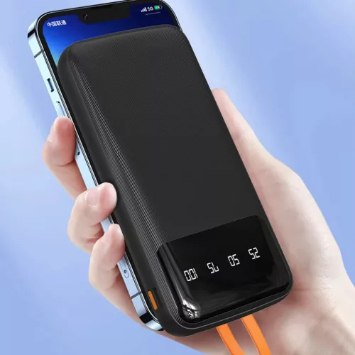 Dudao K6Pro Univerzális 10000mAh Powerbank USB Kábellel, USB Type C,-6977196682058 2 kép
