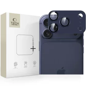   iPhone 17 Pro Max Tech-Protect Camfull Fit+ kamera üvegfólia Mélykék