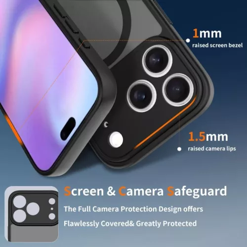 iPhone 17 Pro Tech-protect Basicmag Magsafe Matt Mélykék tok-5906302334803 4 kép