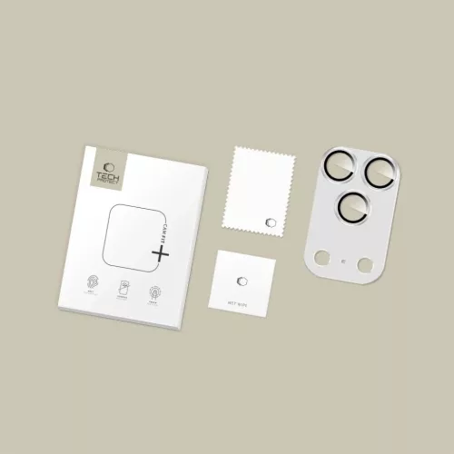 iPhone 17 Pro Tech-protect Camfull Fit+ kameravédő ezüst színben �-5906302335527 4 kép