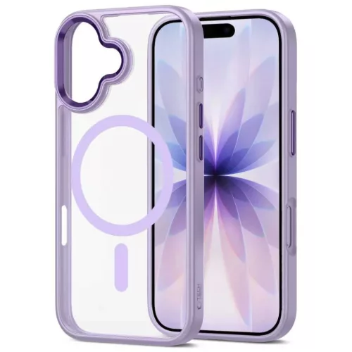 iPhone 17 Tech-protect Magmat Magsafe tok levendula/átlátszó-5906302334193 3 kép