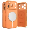 iPhone 17 Pro Max Tech-protect Silicone Magsafe tok Kozmikus Narancssárga