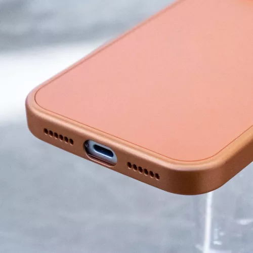 iPhone 17 Pro narancssárga tok üveg kamera lencse védővel Magsafe - 3 kép