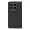 Xiaomi 15T mágneses flip bőrtok – Retro-skin, fekete- 2 kép