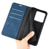 Xiaomi 15T mágneses flip bőrtok – Retro-skin, kék- 2 kép