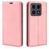 Xiaomi 15T Pro mágneses flip bőrtok – Retro-skin, rózsaszín