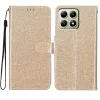 Xiaomi 15T csillámos flipes bőrtok – arany