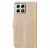 Xiaomi 15T csillámos flipes bőrtok – arany- 2 kép