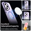 Honor 400 Pro Magsafe kompatibilis hibrid Candy tok – lila (160,8 mm- 6 kép