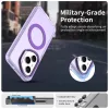 Honor 400 Pro Magsafe kompatibilis hibrid Candy tok – lila (160,8 mm- 7 kép