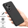 Honor 400 Pro szilikon tok csuklópánttal – fekete (160,8 mm Globá- 2 kép