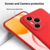 Honor 400 Pro szilikon tok csuklópánttal – piros (160,8 mm Globál- 1 kép